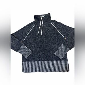 Debra C. Carmel funnel neck 100%cashmere size small luxury premium cashmere